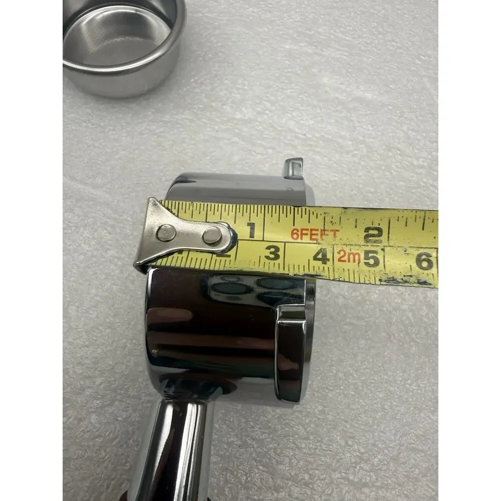 Bottomless Portafilter Barista Express 54mm Wooden Handle FOR BES870 *UNUSED ...